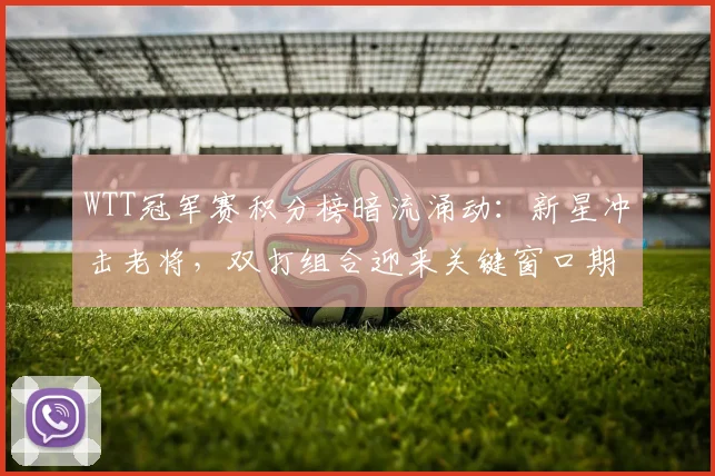 WTT冠军赛积分榜暗流涌动：新星冲击老将，双打组合迎来关键窗口期 - 天下足球网推荐